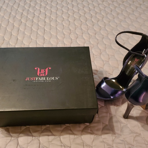 Womens Sz 6.5 Ankle Strap High Heel Sandals - Picture 2 of 4